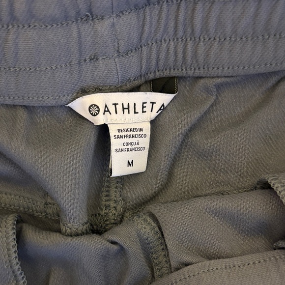 Athleta Women's Gray Farallon Ankle Pants - Picture 2 of 9